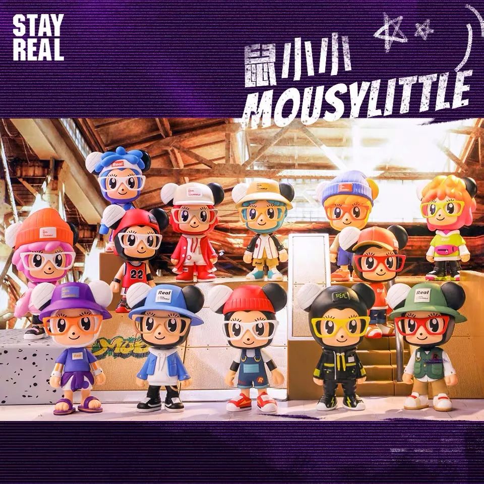 明星衍生自创玩具,如五月天阿信合伙品牌stayreal设计师no2good创作的