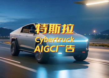特斯拉Cybertruck概念实验「AIGC广告」