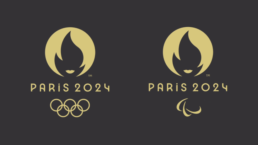 巴黎2024奥运会和残奥会logo亮了